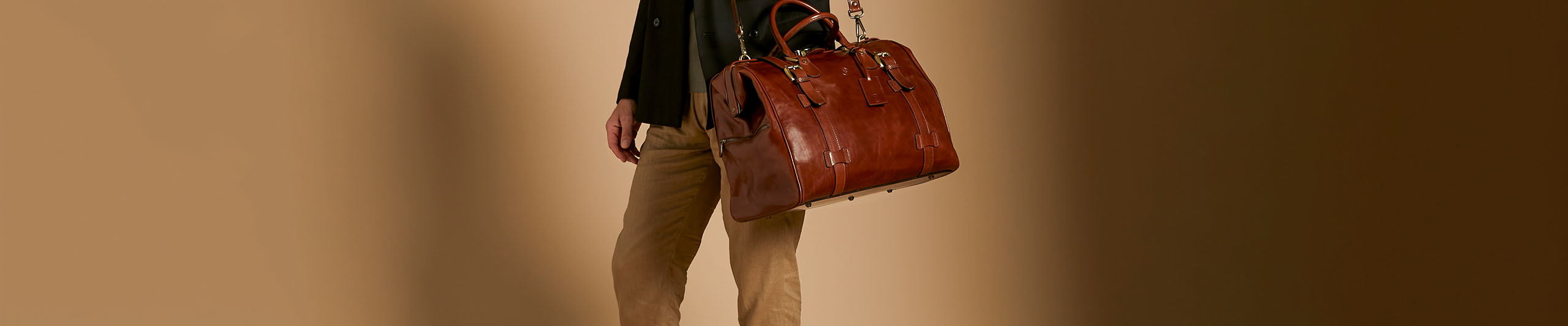 Luxuriöse Herren-Reisetaschen & Leder-Accessoires