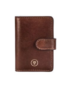 Hochwertiger Taschenkalender aus italienischem Leder in Hellbraun
