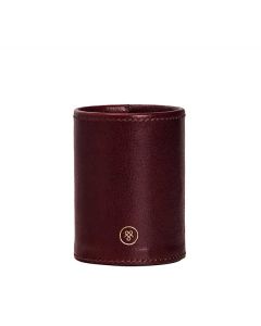 Luxury Italian Leather Pen Pot