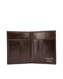 Luxuriöse Herrenbrieftasche aus italienischem Leder mit Kartenfächern
